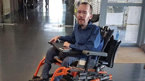 El secretario de Organización de Podemos, Pablo Echenique. 