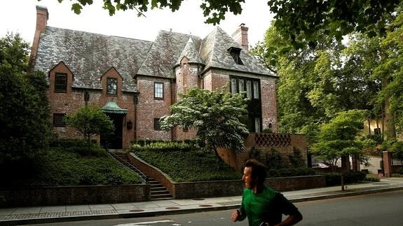 Mansión en el barrio de Kalorama.