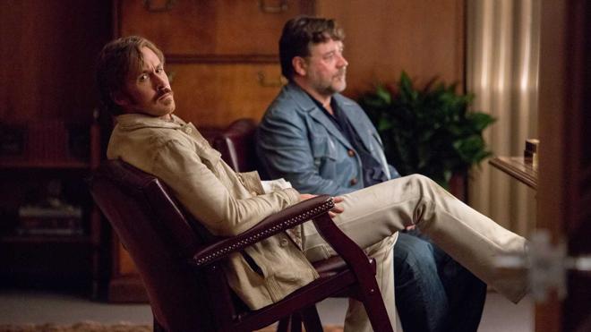 Russell Crowe y Ryan Gosling llegan a la cartelera con 'Dos buenos tipos'