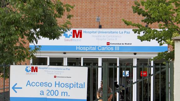 Fachada del Hospital La Paz-Carlos III de Madrid.