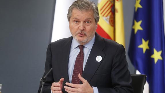 El portavoz del Gobierno, Íñigo Méndez de Vigo