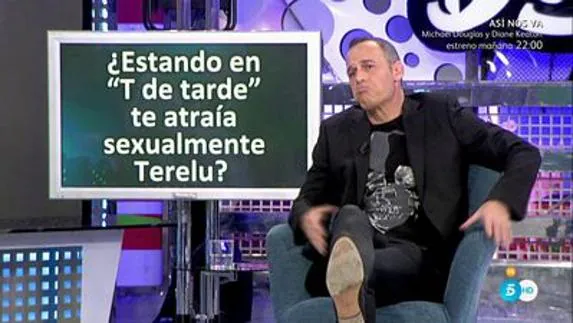 Carlos Lozano en el 'Deluxe'. Telecinco