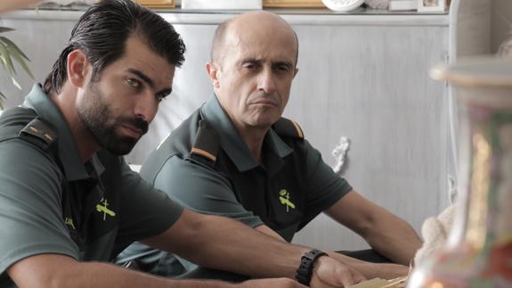 Rubén Cortada y Pepe Viyuela en 'Olmos y Robles'.