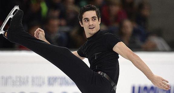 El patinador español Javier Fernández. 