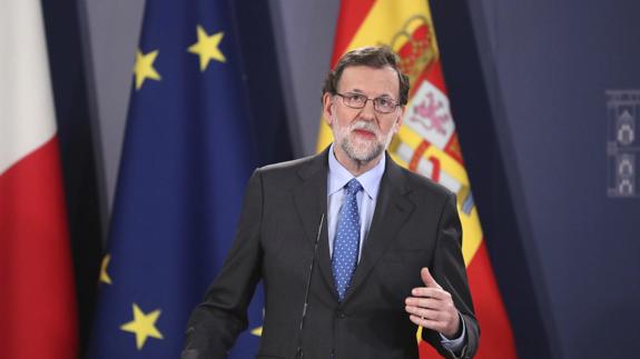 El líder del PP, Mariano Rajoy.