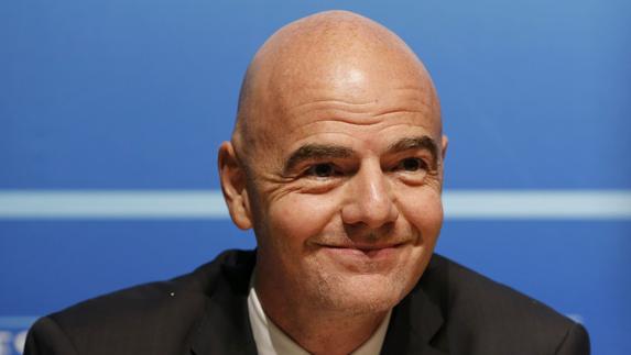 Gianni Infantino, presidente de la FIFA. 