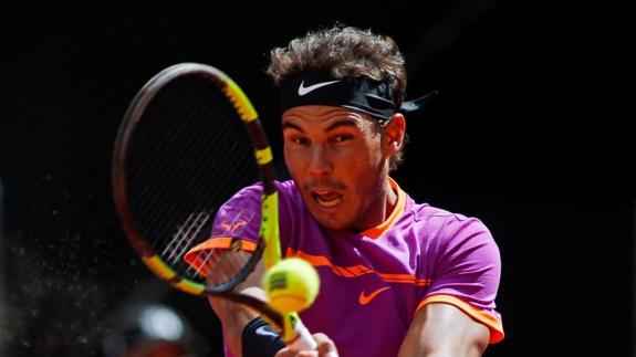 Rafa Nadal, en Madrid. 