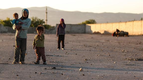 Menores en Siria.