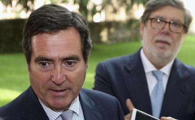 El presidente de Cepyme, Antonio Garamendi.