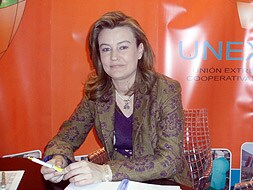 Cristina de Toro, gerente de Unexca.|C.G.