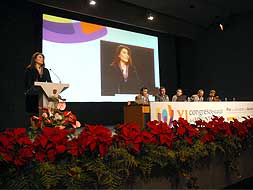 Inauguración del XI Congreso Nacional del Voluntariado en el Palacio de Congresos de Mérida./ BRÍGIDO