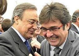 Florentino Pérez, estrella en el estreno de su planta termosolar