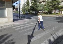 El primer paso de peatones inteligente de Badajoz costará 26.000 euros