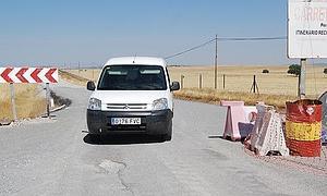 Reanudan las obras de la carretera de Ibahernando tras las movilizaciones