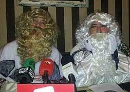 Sosa y Cabezas hacen balance del año vestidos de 'magos' de Oriente