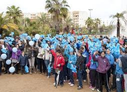 Usuarios de Apnaba y escolares de 10 centros educativos celebraron el Día Mundial del Autismo. ::                             PAKOPÍ