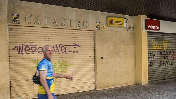 Oficina del Catastro en Badajoz.