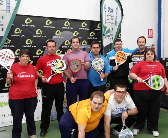 Torneo de pádel 'Sin barreras' en Don Benito