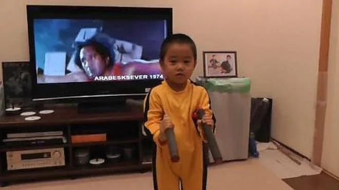 El pequeño Bruce Lee