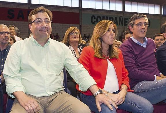 El candidato socialista a la Junta de Extremadura dijo el jueves en Villafranca de los Barros que se comería a Vara con patatas / 