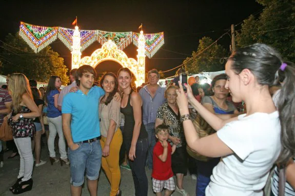 Inauguración de la Feria de San Fernando y fuegos artificiales
