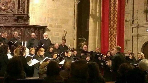 Actuación de Arte Vocal el año pasado en Palencia. :: a. v.