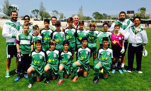 Selección extremeña Sub 12, con Almeida e Isra, que disputó el Campeonato de España en Capdepera. 