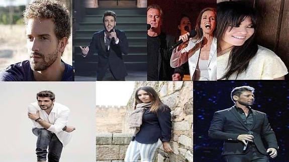 Pablo Alborán, Antonio José, Ana Belén y Víctor Manuel y Vanesa Martín, Antonio Orozco, India Martínez, Miguel Poveda, algunos de los cantantes que actuarán este verano.