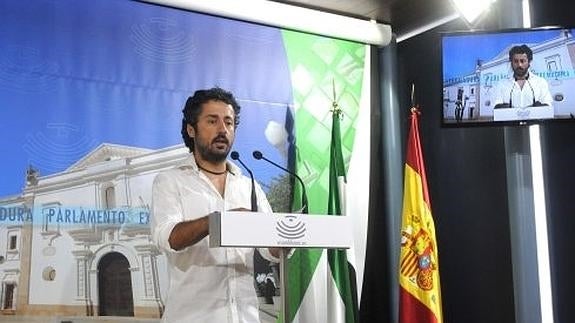 Eugenio Romero, diputado de Podemos. 