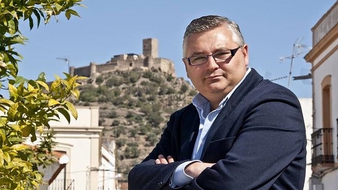 Óscar Díaz, presidente de la Mancomunidad de Olivenza