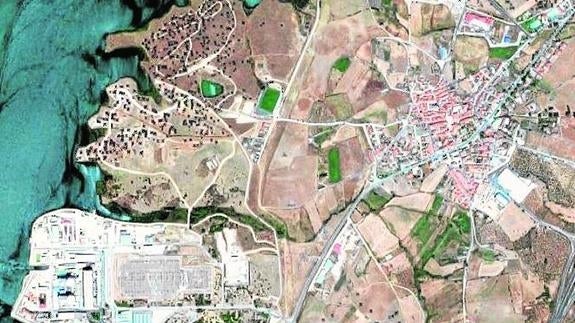 Ubicación del futuro Almacén Temporal de Residuos:: HOY