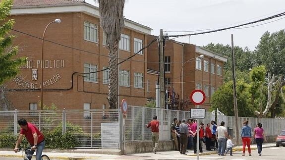 Colegio de Moraleja donde tuvieron lugar los hechos en octubre de 2010. :: 