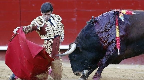 Garrido, ayer en Valencia