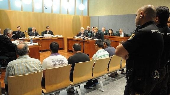 Juicio celebrado en junio de 2014 en la Sección Tercera de la Audiencia Provincial, en Mérida