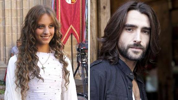 Michelle Jenner y Aitor Luna.