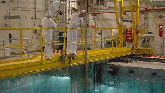 Piscina de combustibles de Almaraz. 