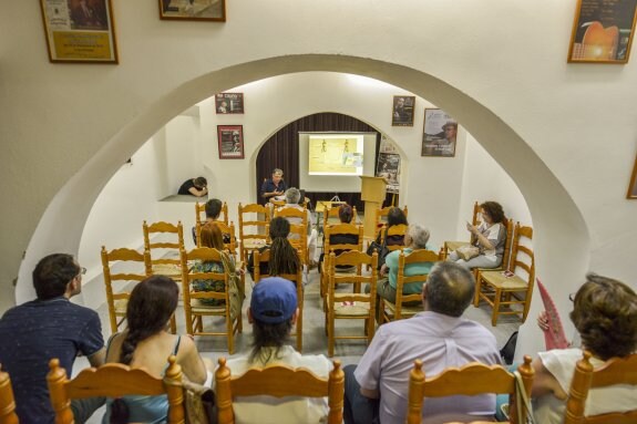 Jornadas sobre la historia del flamenco, una de las últimas actividades que ha acogido el centro. :: hoy