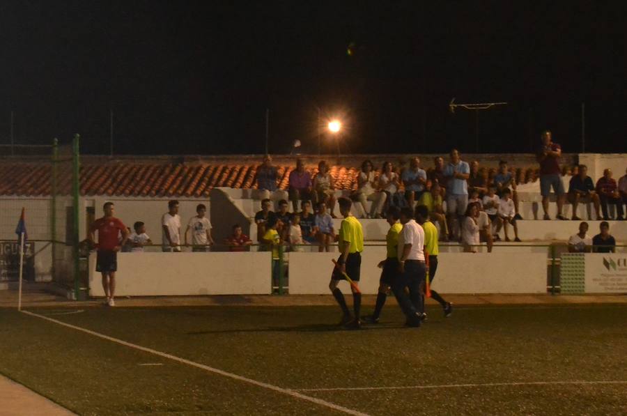 el partido quedó suspendido con el marcador 3-2 favorable a la Estrella