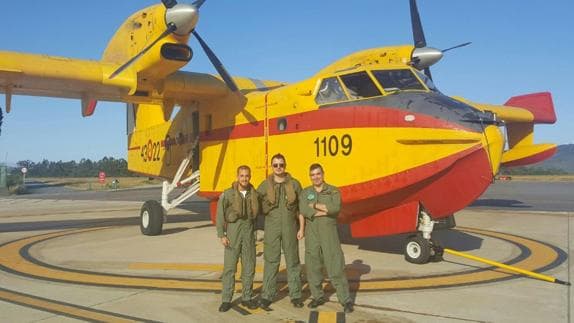 España envía un avión desde Talavera para combatir los fuegos que asedian Portugal