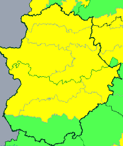 Extremadura continúa hoy en alerta amarilla por altas temperaturas