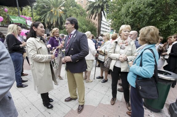 Imagen del acto celebrado en Mérida. 