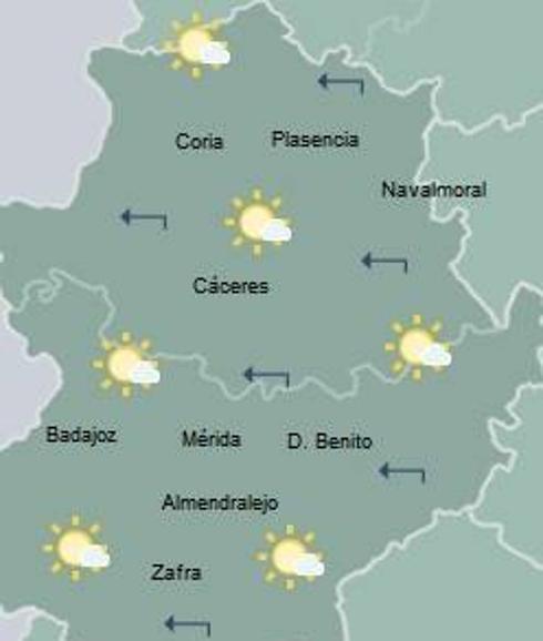 Extremadura rozará este jueves los 30 grados