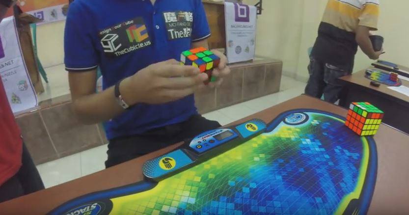 Nuevo récord del mundo de Cubo de Rubik