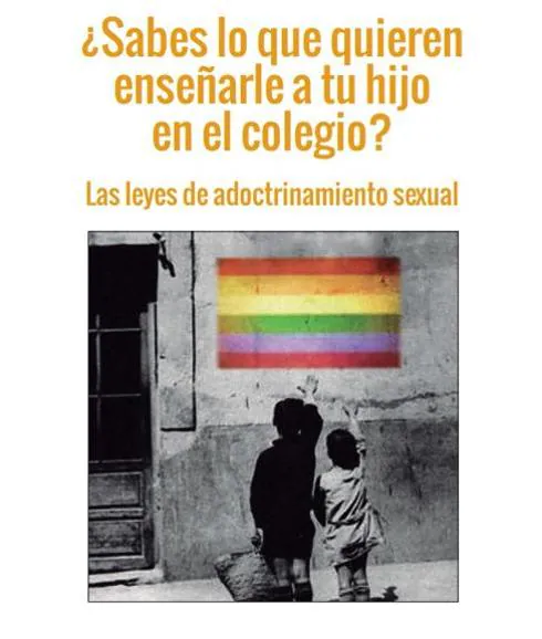 Colegios extremeños reciben la guía de Hazte Oír que han pedido retirar por «homófoba»