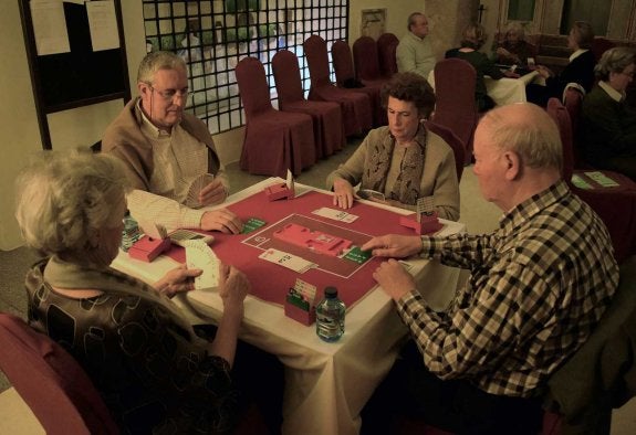 Cuatro participantes del campeonato de Trujillo. A la izquierda, Jean Denis Carrasco. :: j. s.