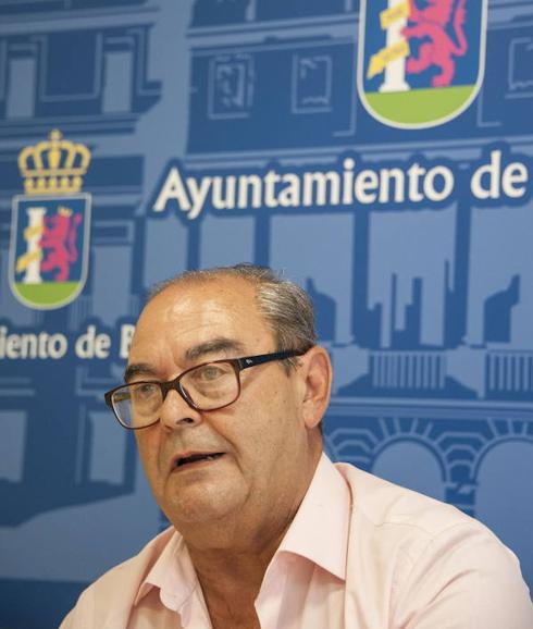 El portavoz del Grupo Municipal de Ciudadanos en el Ayuntamiento de Badajoz, Luis García-Borruel