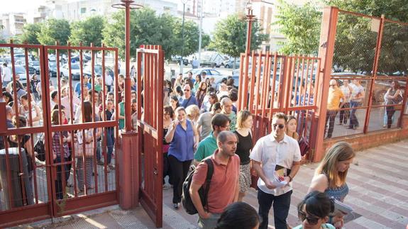 Opositores de Secundaria de la pasada convocatoria.