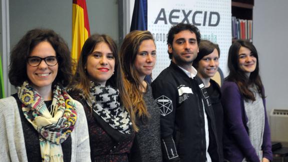 Cooperantes extremeños que participarán en las acciones de la cooperación extremeña