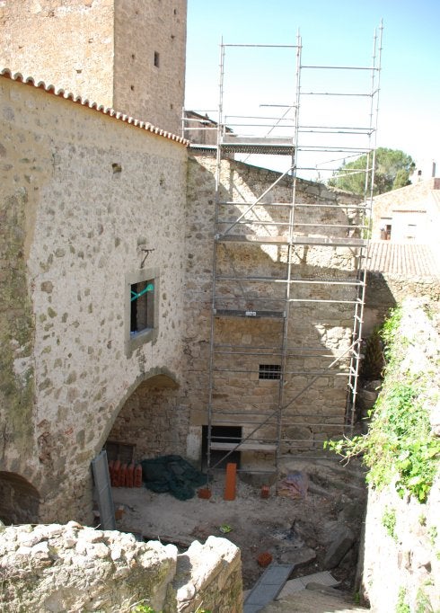 Una zona de la Casa Fuerte de los Escobar. :: JSP