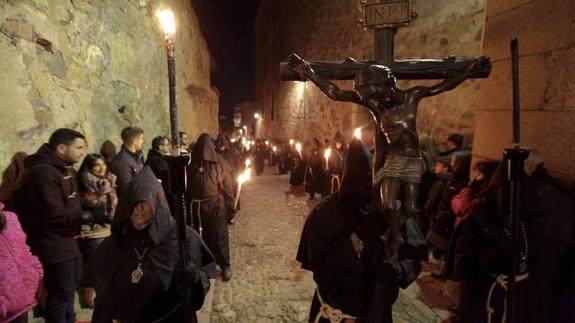 Las procesiones de la Semana Santa de Cáceres se podrán ubicar por GPS